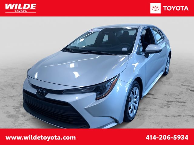 Silver 2025 Toyota Corolla Sedan Front-Wheel Drive Continuously Variable Transmission