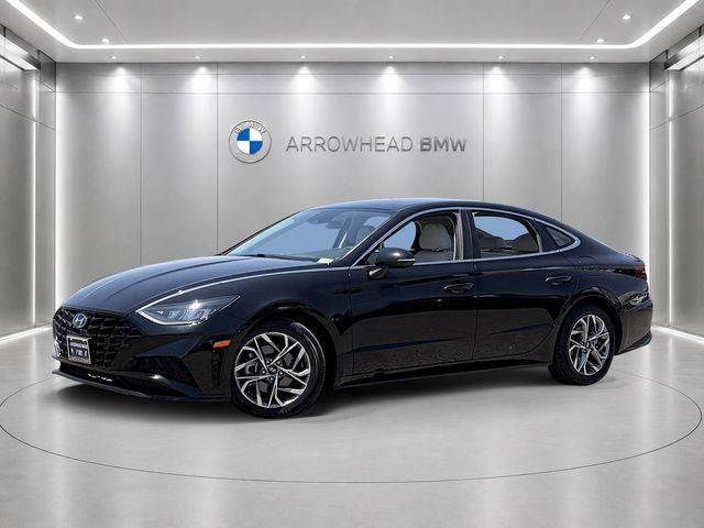 Phantom Black 2021 Hyundai Sonata Sedan Front-Wheel Drive 8-Speed Automatic Overdrive