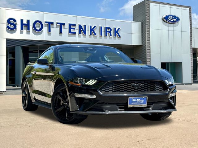 Shadow Black 2023 Ford Mustang EcoBoost Premium Fastback RWD Coupe Rear-Wheel Drive Automatic