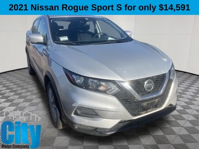 Brilliant Silver Metallic 2021 Nissan Rogue Sport SUV / Crossover Front-Wheel Drive Continuously Variable Transmission