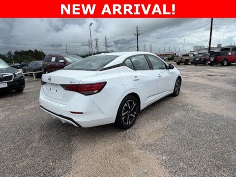 2024 Nissan Sentra SV White at Texan Dodge Chrysler Jeep Ram