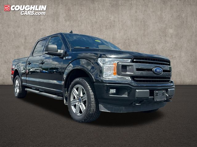 Black 2018 Ford F-150 Pickup Truck Four-Wheel Drive Automatic