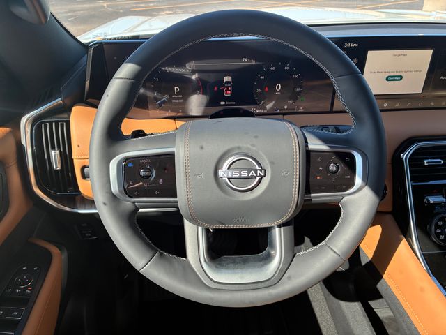 2026 Nissan Armada Platinum Reserve White at McGavock Nissan of Amarillo
