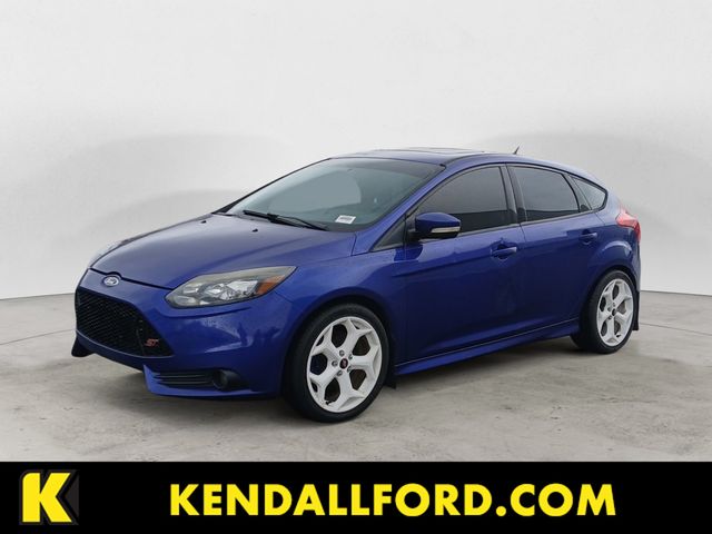 Blue Metallic 2014 Ford Focus ST Hatchback Front-Wheel Drive 6-Speed Manual
