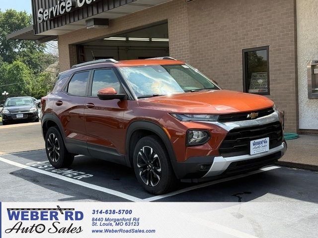 Red (Dark Copper Metallic) 2021 Chevrolet Trailblazer SUV / Crossover Four-Wheel Drive 9-Speed Automatic