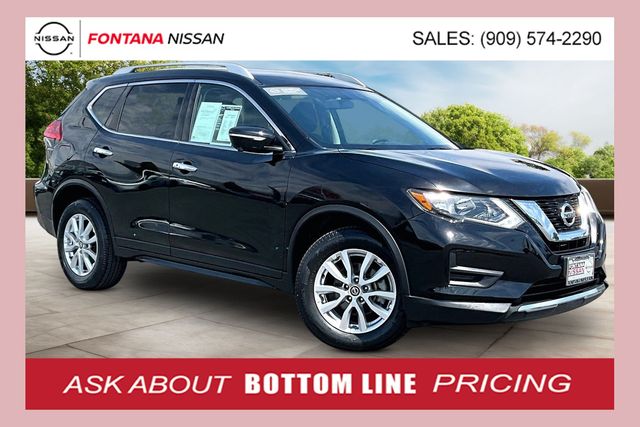 Gray (Magnetic Black) 2017 Nissan Rogue SUV / Crossover All-Wheel Drive Continuously Variable Transmission