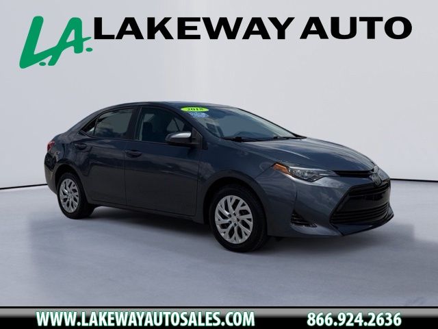 Slate Metallic 2018 Toyota Corolla Sedan Front-Wheel Drive Continuously Variable Transmission