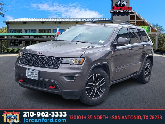 Gray (Granite Crystal Metallic Clearcoat) 2019 Jeep Grand Cherokee Trailhawk 4WD SUV / Crossover Four-Wheel Drive 8-Speed Automatic