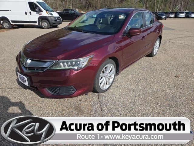 Red 2016 Acura ILX Sedan 8-Speed Dual Clutch