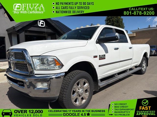 Bright White Clearcoat 2015 RAM 2500 Pickup Truck Four-Wheel Drive 6-Speed Automatic