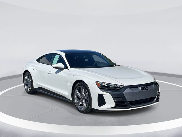 White 2022 Audi e-tron GT Sedan All-Wheel Drive 1-Speed Automatic