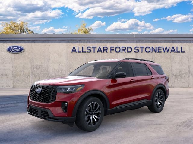 Rapid Red Metallic Tinted Clearcoat 2026 Ford Explorer SUV / Crossover Rear-Wheel Drive Automatic