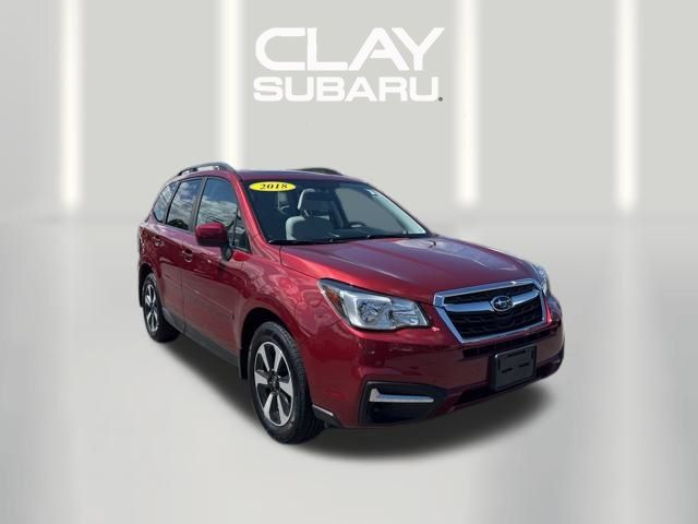 Venetian Red Pearl 2018 Subaru Forester 2.5i Premium SUV / Crossover All-Wheel Drive Continuously Variable Transmission