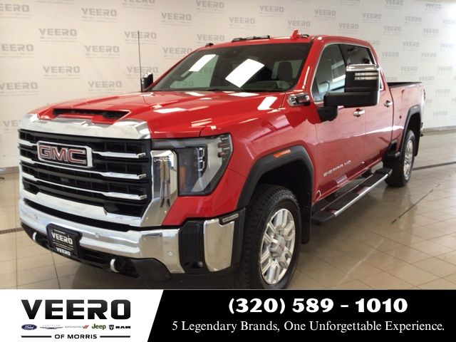 Cardinal Red 2024 GMC Sierra 2500HD Pickup Truck Four-Wheel Drive Automatic