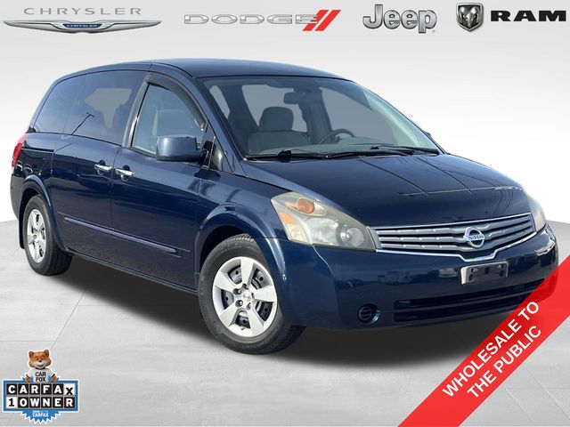 Majestic Blue Metallic 2009 Nissan Quest 3.5 Minivan Front-Wheel Drive 5-Speed Automatic Overdrive