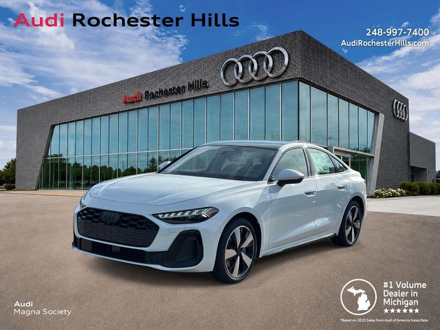 Glacier White 2026 Audi A5 Coupe 7-Speed Automatic