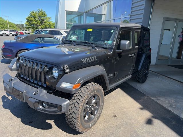 2020 Jeep Wrangler Unlimited Willys Black at South Hills CDJR