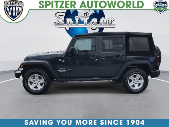 Used 2018 Black Jeep Unlimited Sport image 5
