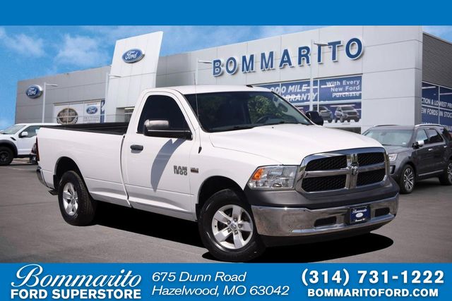 Bright White Clearcoat 2017 RAM 1500 Tradesman LB 4WD Pickup Truck Four-Wheel Drive 8-Speed Automatic