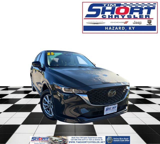 Jet Black Mica 2025 Mazda CX-5 SUV / Crossover All-Wheel Drive 6-Speed Automatic