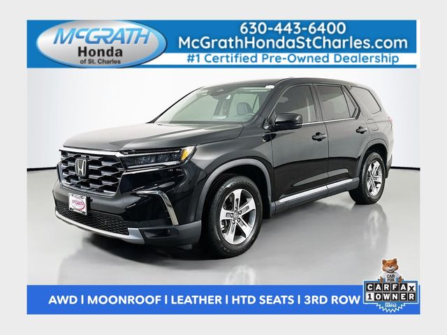 Crystal Black Pearl 2025 Honda Pilot SUV / Crossover All-Wheel Drive Automatic