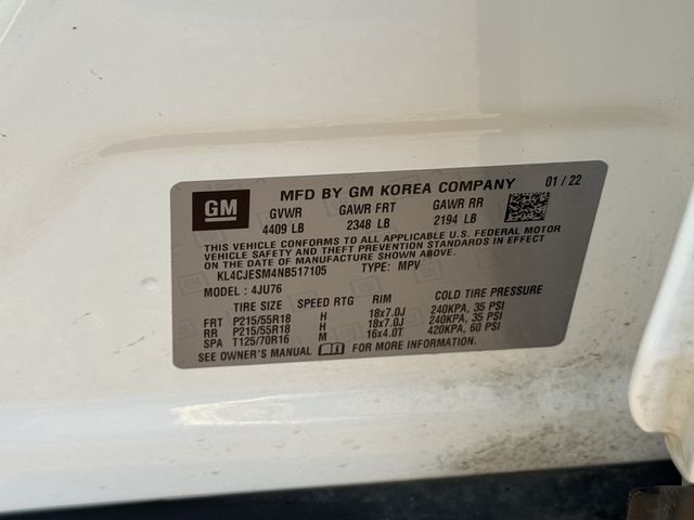 2022 Buick Encore Preferred White at Classic Elite Chevrolet Sugar Land