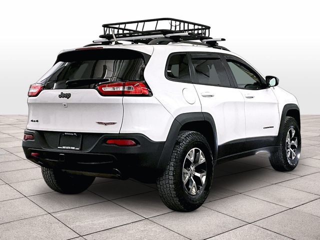 2015 Jeep Cherokee Trailhawk White at Rochrich Mazda