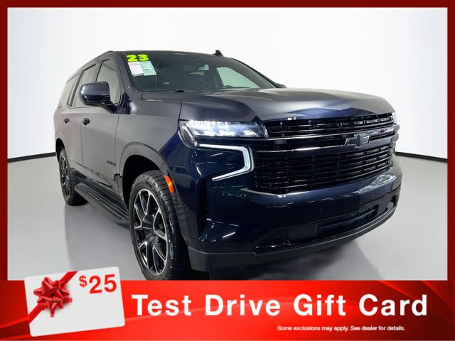 Midnight Blue Metallic 2022 Chevrolet Tahoe SUV / Crossover Four-Wheel Drive Automatic