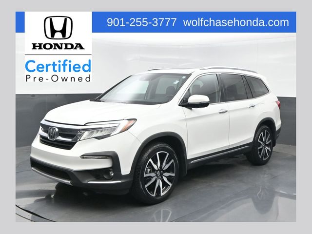 Platinum White Pearl 2022 Honda Pilot SUV / Crossover Front-Wheel Drive 9-Speed Automatic