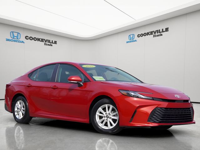 Red 2025 Toyota Camry Sedan Front-Wheel Drive Continuously Variable Transmission