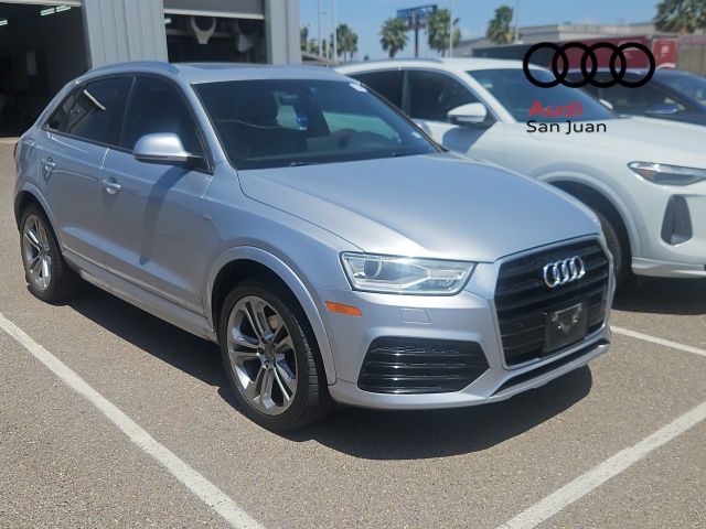 Silver Metallic 2018 Audi Q3 2.0T Premium SUV / Crossover Front-Wheel Drive 6-Speed Automatic
