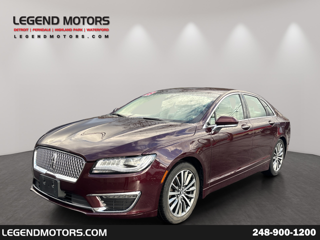 Red (Burgundy) 2018 Lincoln MKZ Premiere FWD Sedan Front-Wheel Drive 6-Speed Automatic