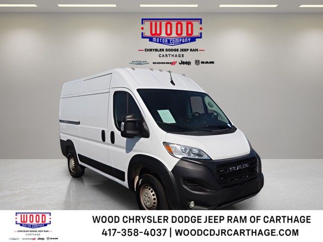 Bright White Clearcoat 2025 RAM ProMaster Van  9-Speed Automatic