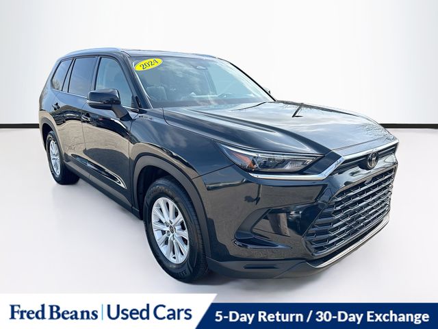 Midnight Black Metallic 2024 Toyota Grand Highlander SUV / Crossover All-Wheel Drive 8-Speed Automatic