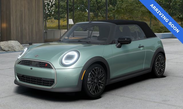 Ocean Wave Green Metallic 2026 MINI Cooper Convertible Front-Wheel Drive 7-Speed Automatic