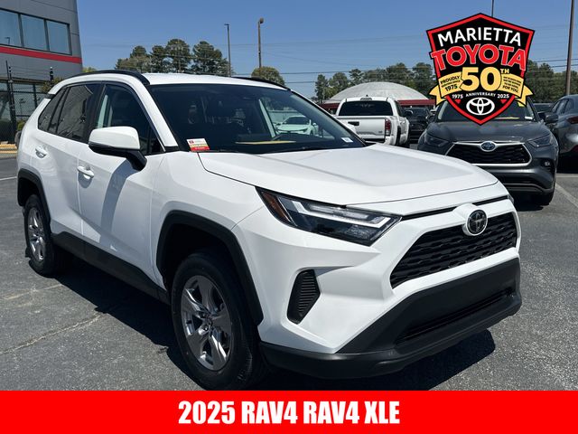 Ice Cap 2025 Toyota RAV4 XLE FWD SUV / Crossover Front-Wheel Drive 8-Speed Automatic