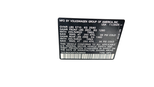 2026 Volkswagen Atlas