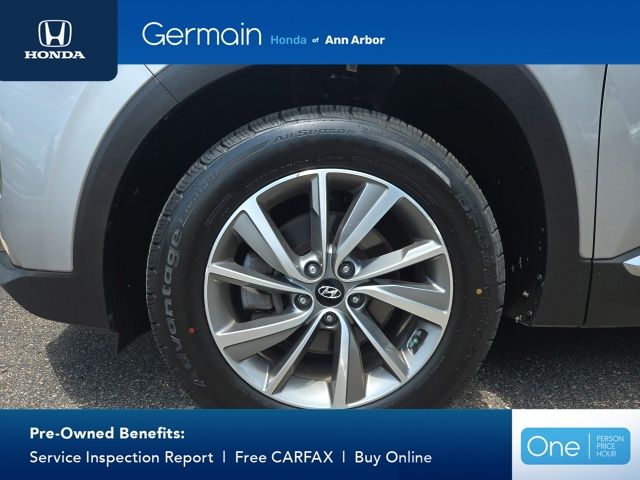 Used 2020 Shimmering Silver Pearl Hyundai SEL image 3