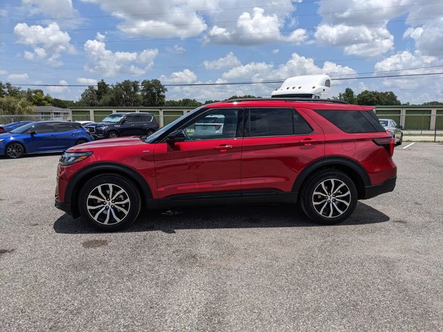 2026 Rapid Red Metallic Tinted Clearcoat Ford Explorer ST-Line RWD SUV