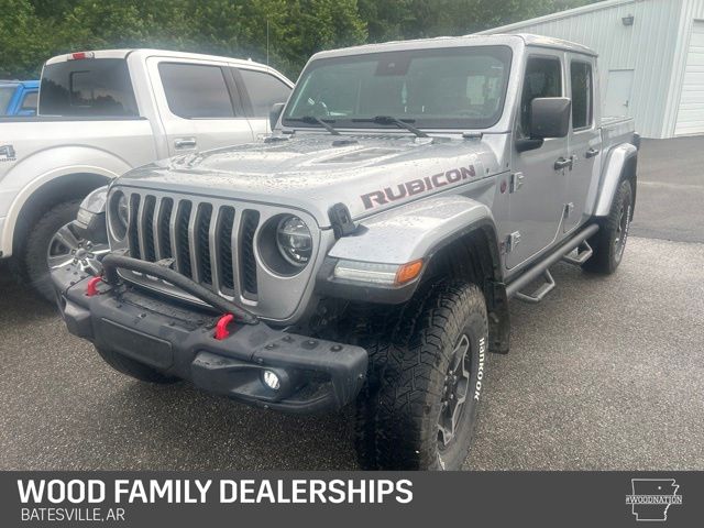 Billet Silver Metallic Clearcoat 2021 Jeep Gladiator Pickup Truck Four-Wheel Drive 8-Speed Automatic