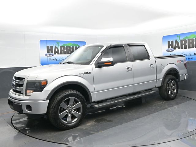 Ingot Silver 2014 Ford F-150 FX4 SuperCrew 4WD Pickup Truck Four-Wheel Drive 6-Speed Automatic