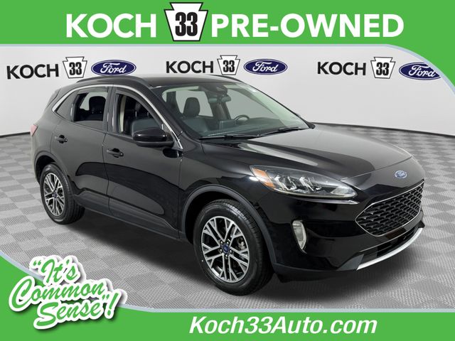 Black Metallic 2020 Ford Escape SUV / Crossover All-Wheel Drive 8-Speed Automatic