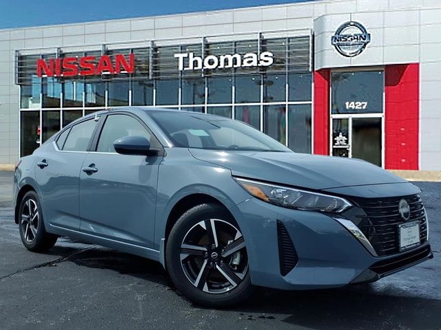 Atlantic Gray Metallic 2025 Nissan Sentra SV FWD Sedan Front-Wheel Drive Continuously Variable Transmission