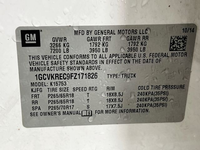 Used 2015 White Chevrolet LT2 image 12