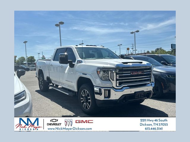 Summit White 2022 GMC Sierra 2500HD Pickup Truck Four-Wheel Drive Automatic