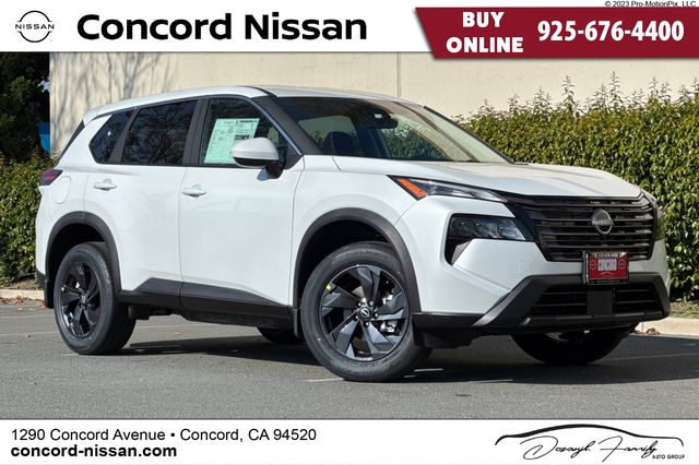 Everest White Pearl Tricoat 2026 Nissan Rogue SV FWD SUV / Crossover Front-Wheel Drive Continuously Variable Transmission