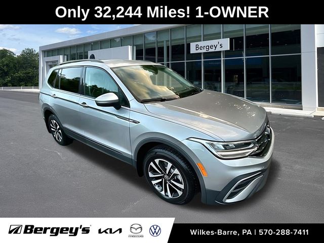 Silver 2024 Volkswagen Tiguan SUV / Crossover All-Wheel Drive 8-Speed Automatic