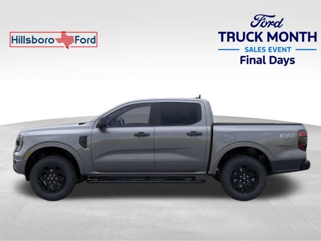 2025 Gray Ford Ranger XLT 4X4 Truck