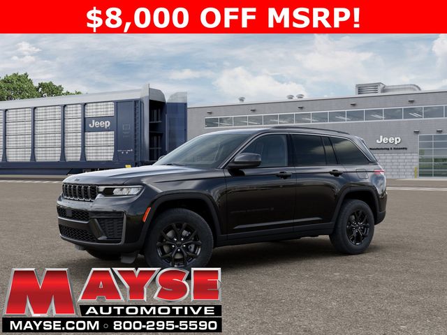 Diamond Black Crystal Pearlcoat 2026 Jeep Grand Cherokee Altitude 4WD SUV / Crossover Four-Wheel Drive 8-Speed Automatic