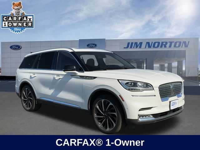 White 2021 Lincoln Aviator Reserve AWD SUV / Crossover All-Wheel Drive Automatic